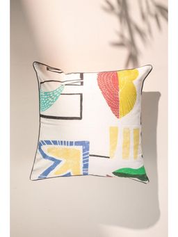 Freedom Tree - Face To Face Multi Muted Cushion Cover - 24x24 inches