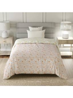 Layers - Lumina Floret Cotton 144 TC Multi-Color Floral Single Reversible Comforter