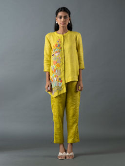 OJA - Yellow Top with Pant (Set of 2)