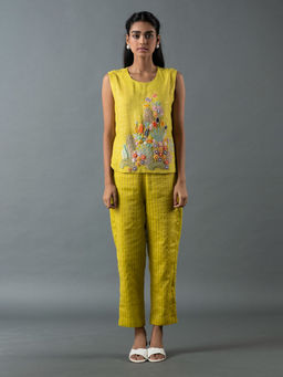 OJA - Yellow Top with Pant (Set of 2)