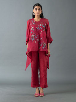 OJA - Red Top with Pant (Set of 2)