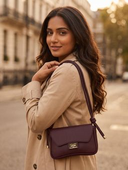 ROCIA - By Regal Wine Women Casual Shoulder Bag