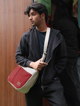 Mona B - The Urban Duo Crossbody Bag-Red