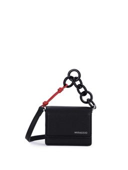 MIRAGGIO - Jello Micro Mini Handbag-Black (Small)