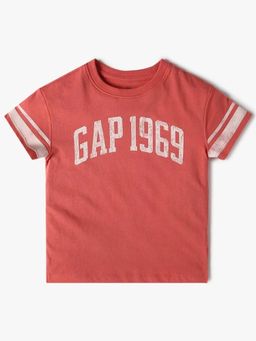 GAP - Boys' Solid Half Sleeves Round Neck T-Shirt
