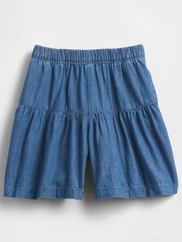 GAP - Girls' Stylised Mid-Rise Shorts