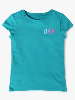 GAP - Girls' Solid Short Sleeves Round Neck T-Shirt