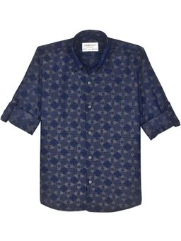 CHARCHIT - Boys Cotton Full Sleeves Printed Shirt