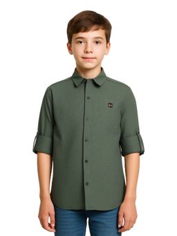 CHARCHIT - Boys Full Sleeves Printed Shirt