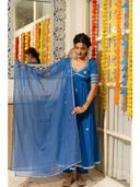 Blue color option, Currently selected