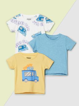 max - Boys Assorted T-shirts-Multi-Color