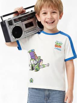 max - Boys Toy Story T-shirt-White