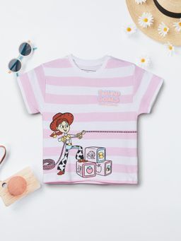 max - Girls Toy Story Graphic T-shirt-Pink