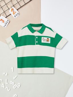 max - Boys Mr. Potato Head Polo T-shirt-Green