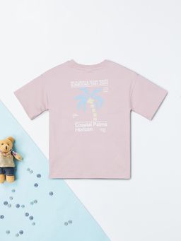 max - Boys Printed T-shirt-Lavender