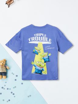 max - Boys Graphic Printed T-shirt-Lavender