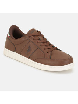 U.S. POLO ASSN. - Brown ULRIN Stylish Casual Sneakers