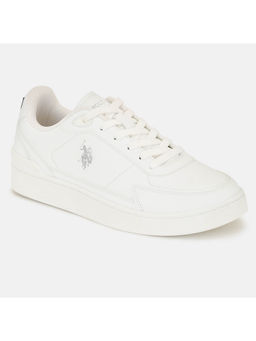 U.S. POLO ASSN. - White CREST Stylish Casual Sneakers