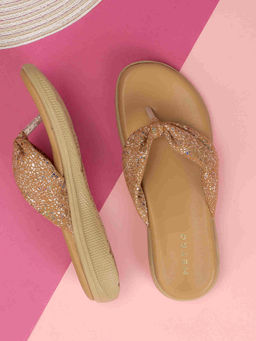 Metro - Women Brown Open Casual Sandals