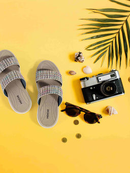 Mochi - Women Multi-Color Open Casual Sandals
