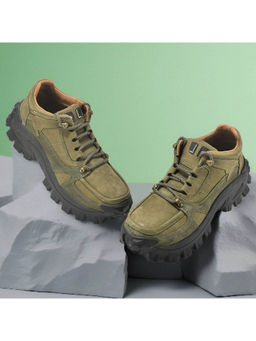 WOODLAND - Men Olive Casual Sneakers