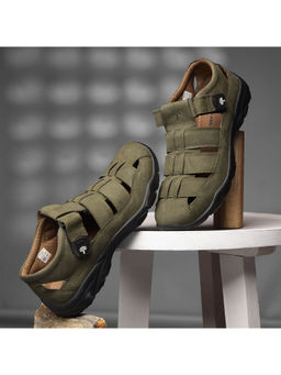 WOODLAND - Men Olive Sandals