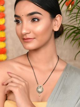 Silvermerc Designs - Gold Plated Tanishq Mangalsutra