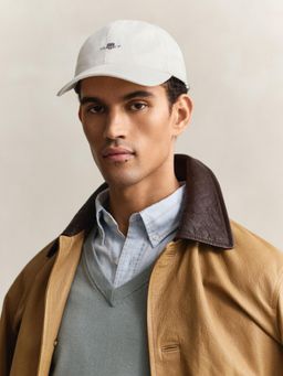 GANT - Mens White Shield Cap