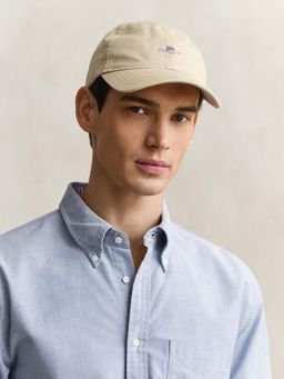 GANT - Mens Beige Shield Cap