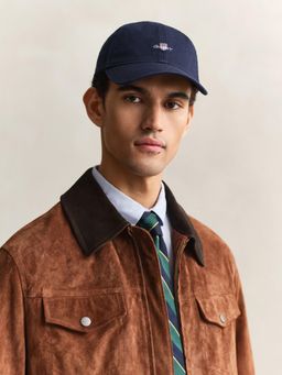 GANT - Mens Navy Blue Shield Cap