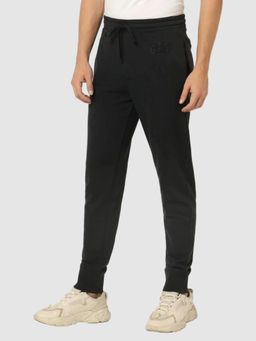 GAP - Men Black Mid-Rise Regular Fit Joggers