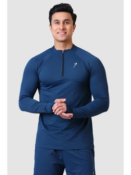 FUAARK - Men Rush Full Sleeve Teal T-Shirt