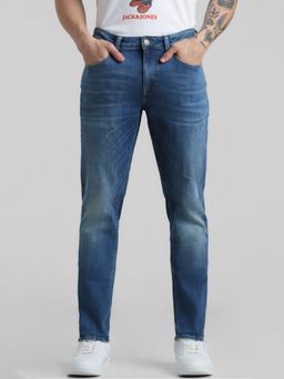 Jack & Jones - Blue Glenn Slim Fit Stretch Jeans