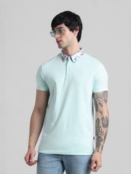 Jack & Jones - Green Regular Fit Polo T-shirt