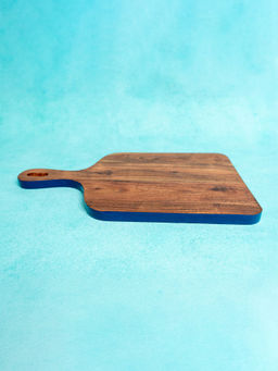 IREKA HOMES - Acacia Wood Chopping Board or Serving Platter with Color Edge