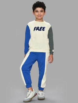 Mi Arcus - Multicolor Sweatshirt with Joggers for Kids (Set of 2)