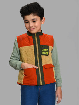 Mi Arcus - Multicolor Sleeveless Jacket for Kids