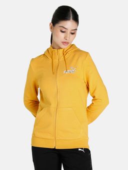Puma - WMN FZ Yellow Hoodie III