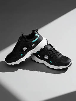 Yoho - Women Black Tempo 0920 Walking Shoes