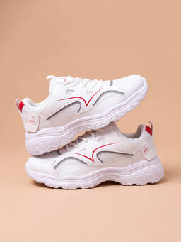 Yoho - Women White Tempo 0900 Walking Shoes