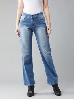 DOLCE CRUDO - Light Blue Denim Jeans