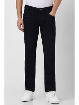 Van Heusen - Men Navy Dark Wash Slim Fit Jeans
