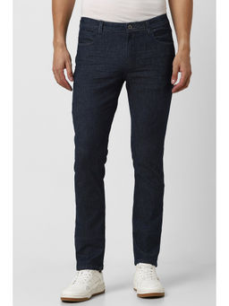Van Heusen - Men Navy Dark Wash Slim Fit Jeans