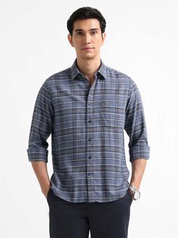 Arrow Sports - Grey Checks Regular Fit Shirt