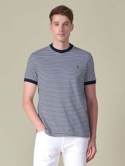 U.S. Polo Assn. Denim Co. - Blue Stripes Slim Fit T-Shirt