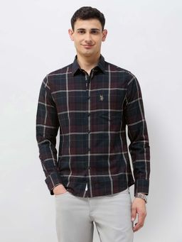 U.S. POLO ASSN. - Red Checks Tailored Fit Shirt