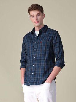 U.S. POLO ASSN. - Green Checks Tailored Fit Shirt