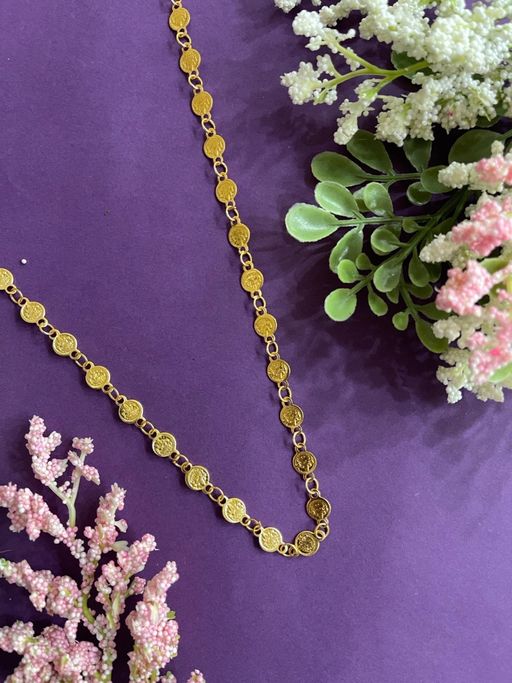 Buy Digital Dress Room Women Gold Plated Laxmi Haar Design Coins Pendant  Necklace Online