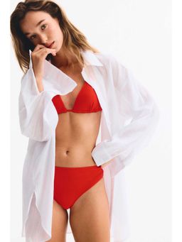 H&M - Women Red Brazilian Bikini Bottom