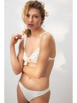 H&M - Women White Bikini Top